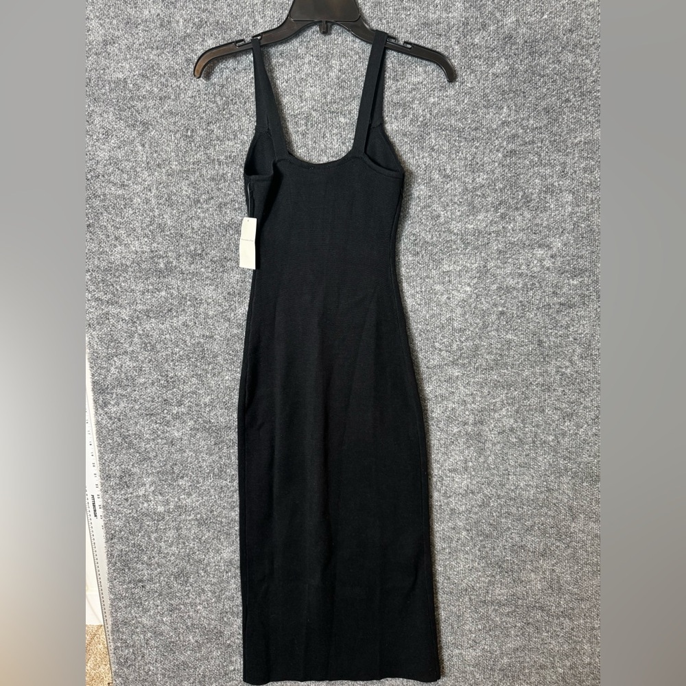 Abercrombie & Fitch Black Bustier Midi Dress - Size Extra small (XS) - Picture 2 of 7